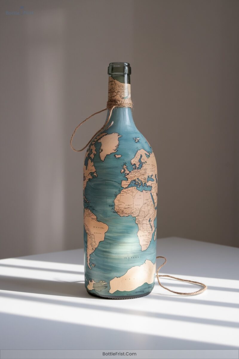 Map Collage Decor