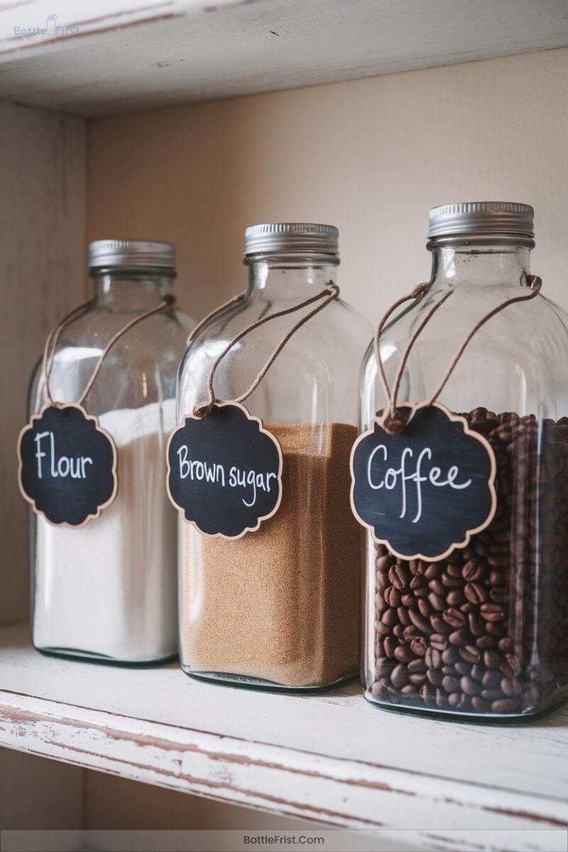 Milk Bottle Storage Containers
