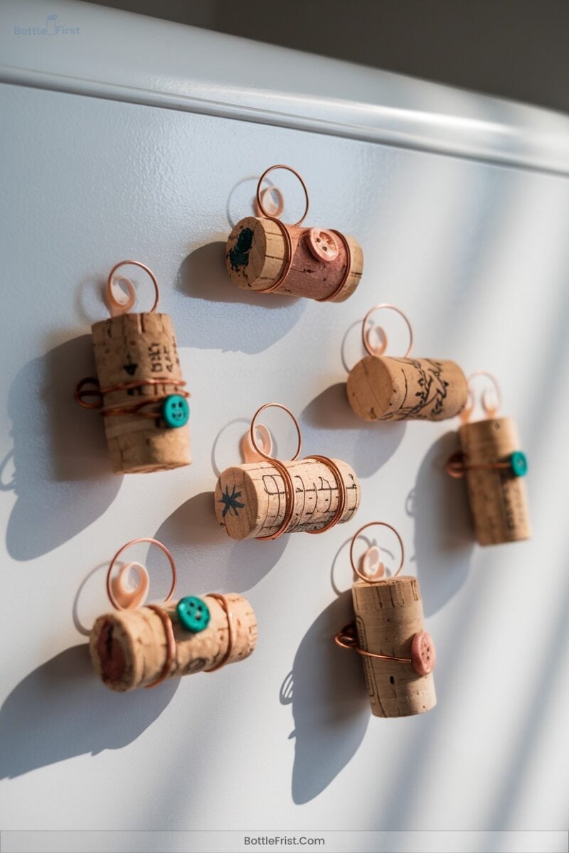 Unique Cork Magnets