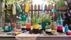 Clever Plastic Bottle Garden Crafts to Beautify Your Outdoor Space