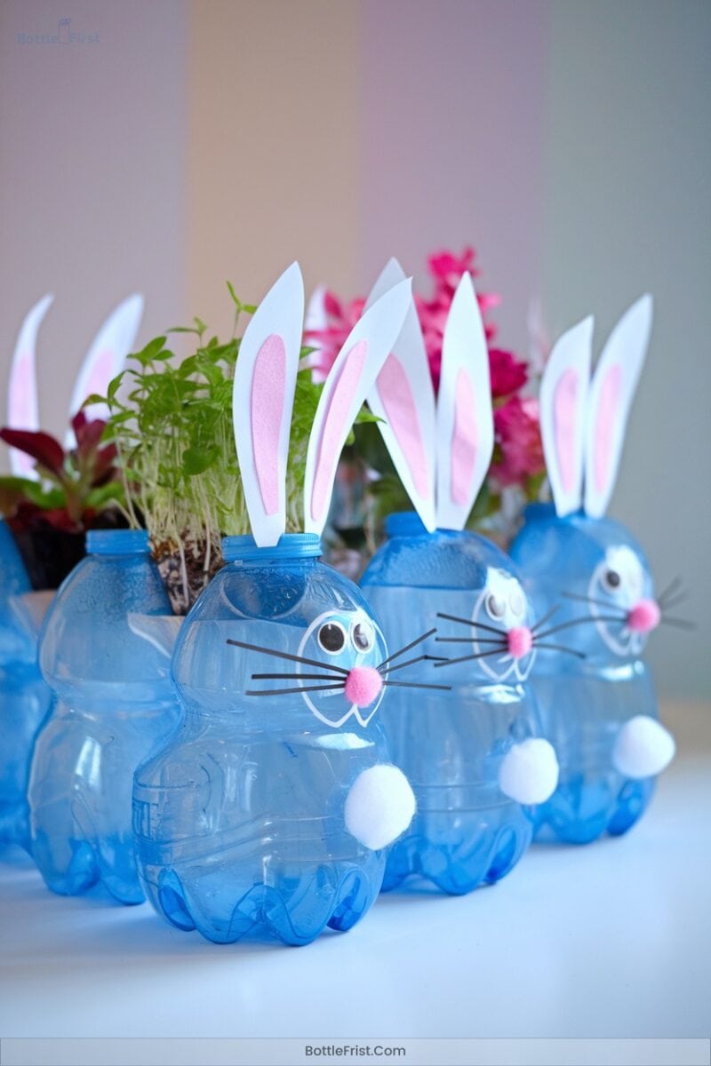 Crafting Easter Bunny Planters