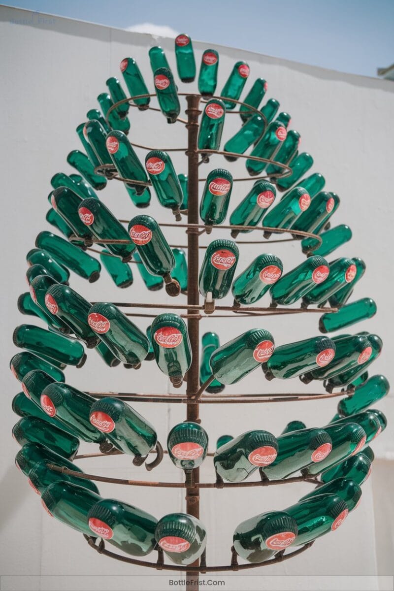 Outdoor Bottle Tree Installations