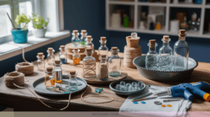 Innovative Tiny Bottle Crafts DIY Glass Vial Projects for Crafters