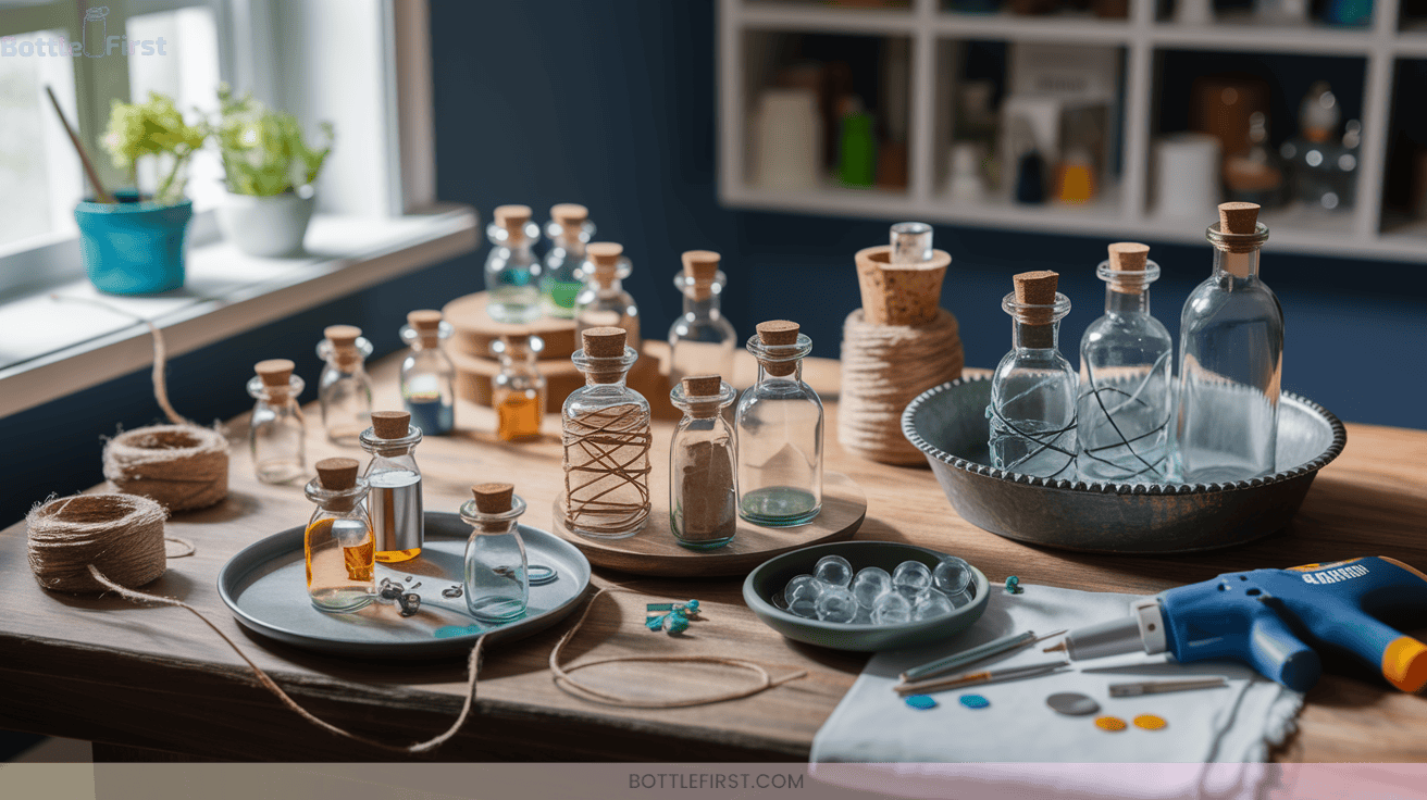Innovative Tiny Bottle Crafts DIY Glass Vial Projects for Crafters