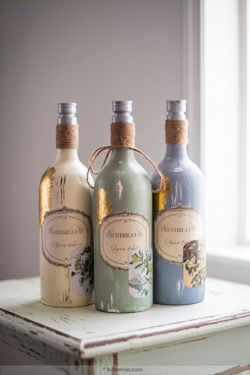 Vintage Inspired Wine Bottle Designs