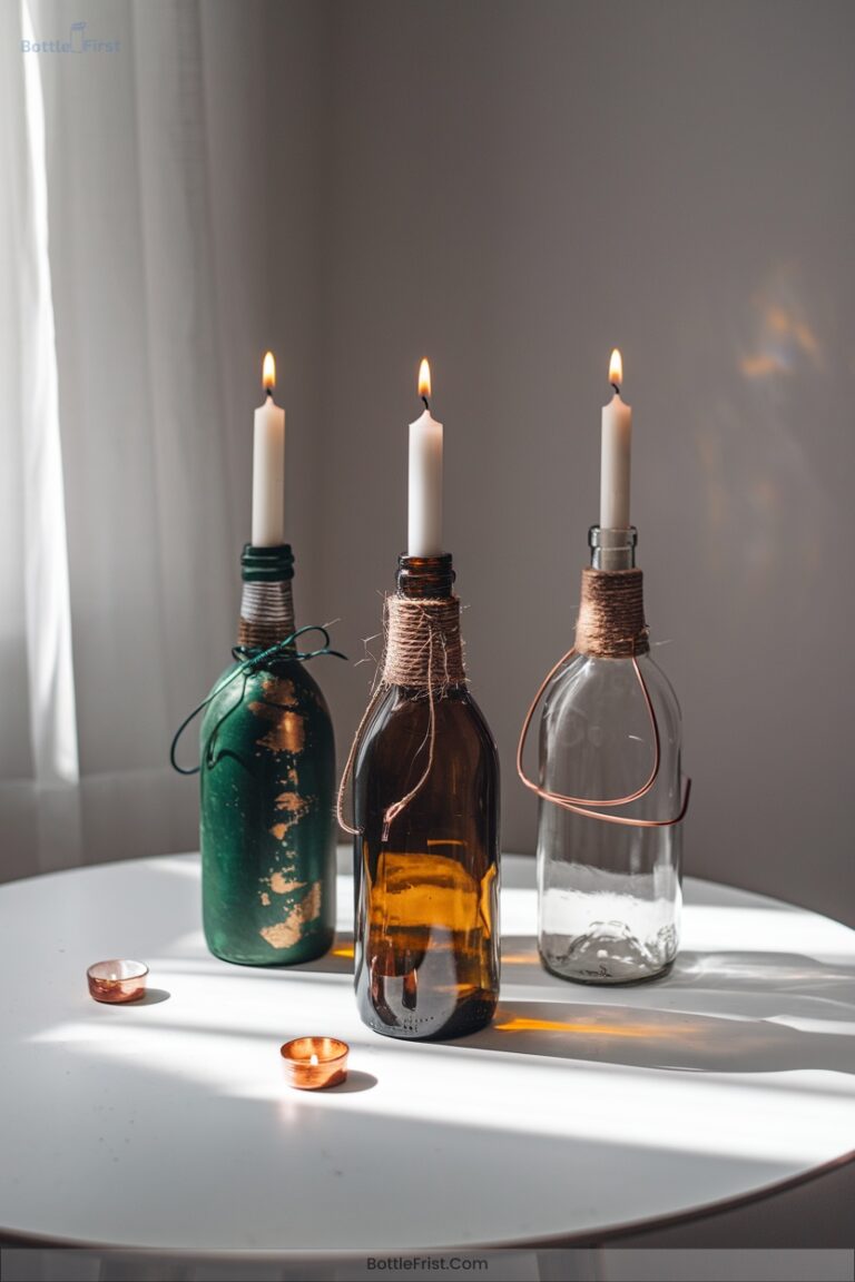 10 Easy Wine Bottle Crafts Anyone Can Make In Under An Hour