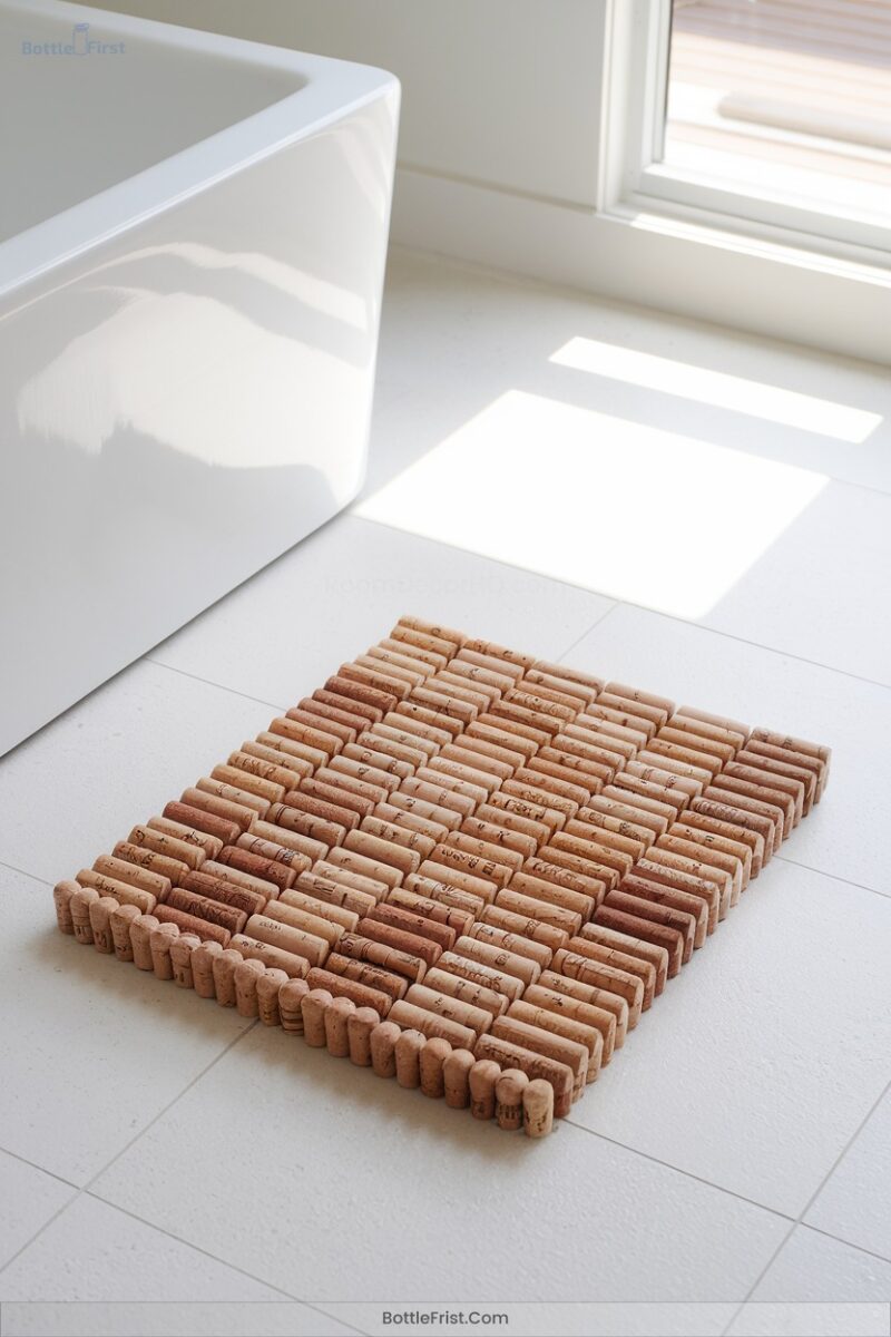 Wine Cork Bathmat