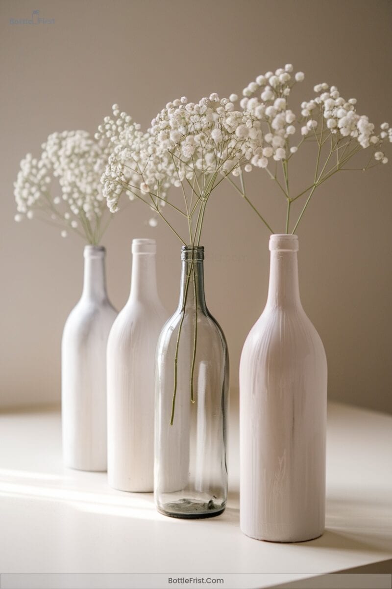 Minimalist Aisle Accents With Babys Breath