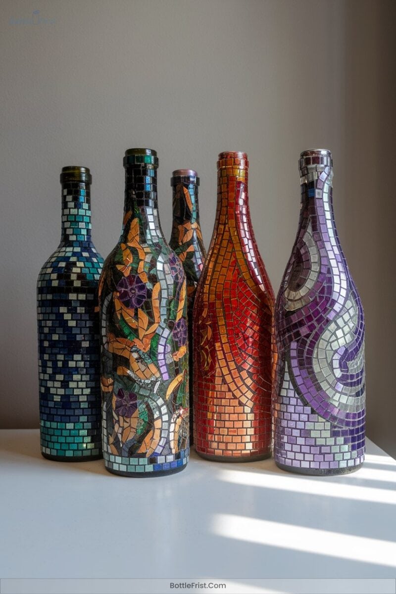 Mosaic Tile Bottles