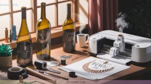 Precise Wine Bottle Crafts Using Cricut for Perfect Designs