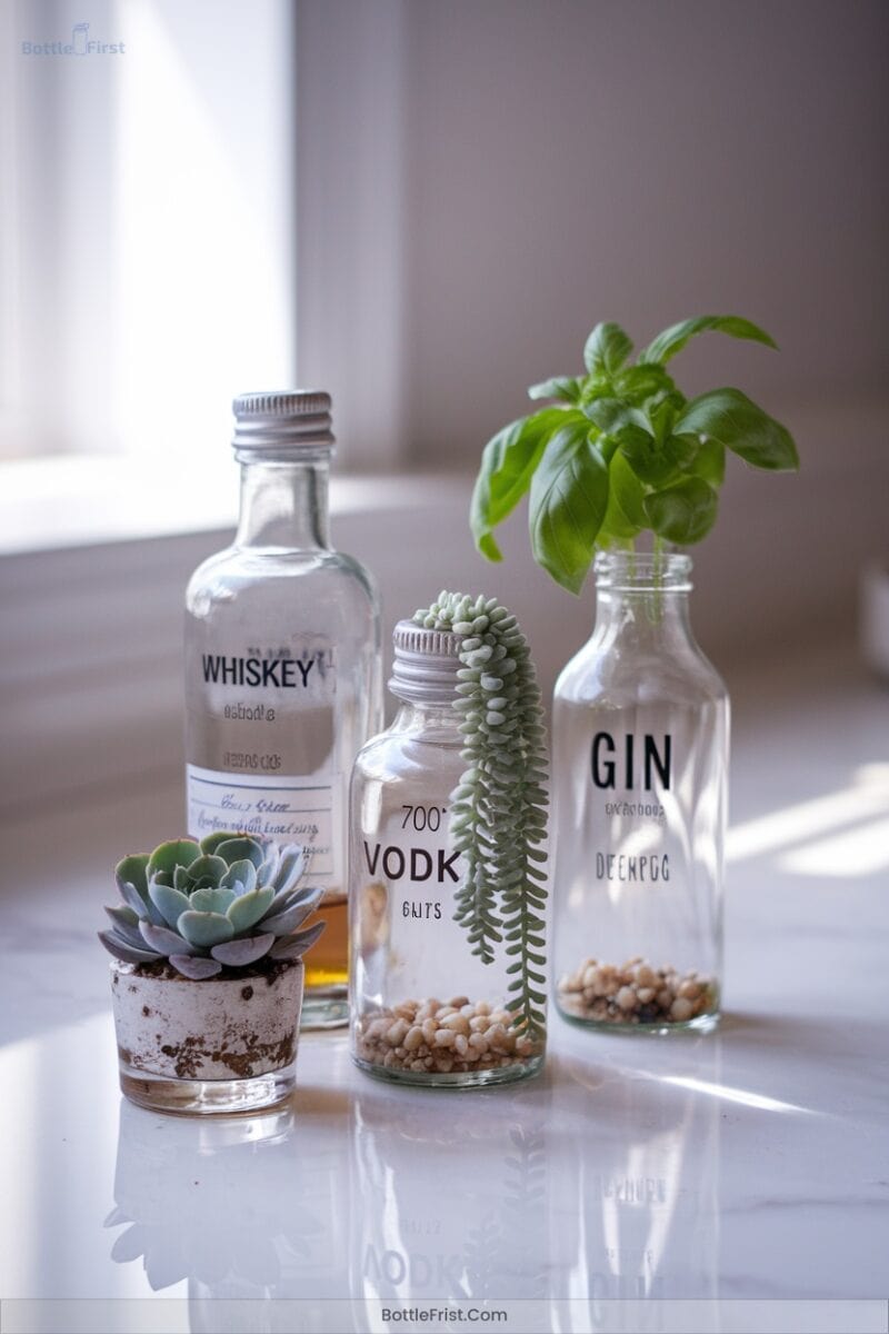 Creating Mini Planters for Succulents and Herbs