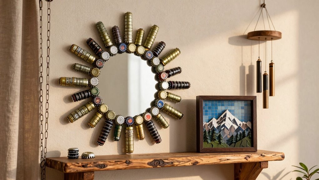 12 Ingenious Beer Bottle Cap Crafts For Home Decor