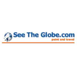 press see the globe logo