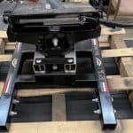 Heavy duty lock mechanism for truck tonneau covers, durable metal build.