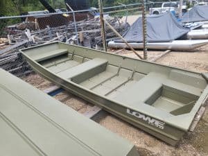 Lowe 1040 Jon aluminum boat for fishing and recreation 2024 model.