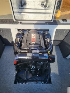 Outboard engine for KingFisher 1975 Fastwater X9 boat.