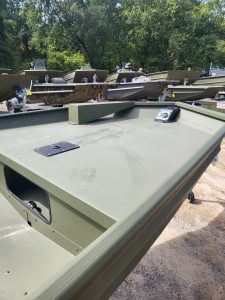 Reliable fishing boats available at Camp & Cruise, ideal for lakes, rivers, and outdoor adventures.