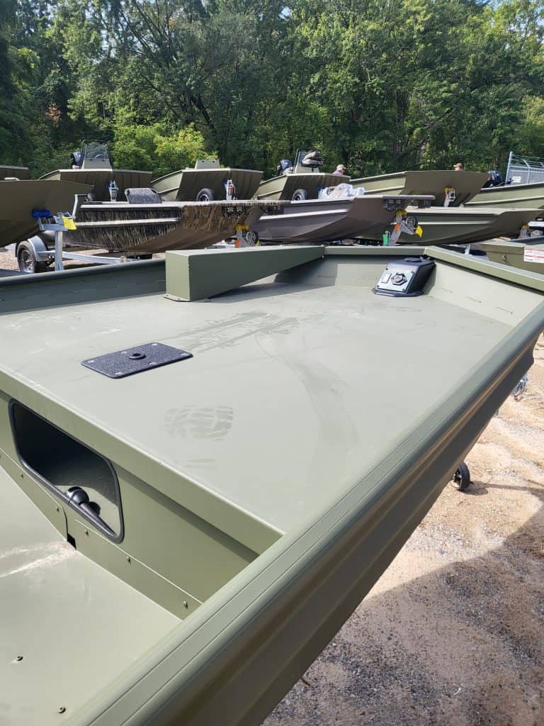 Reliable fishing boats available at Camp & Cruise, ideal for lakes, rivers, and outdoor adventures.