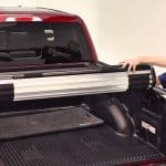 Secure truck bed cover for optimal cargo protection and security at Camp & Cruise.