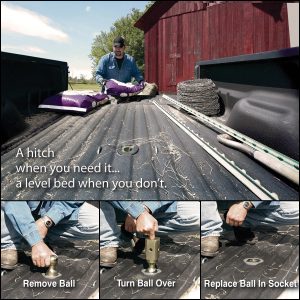 Durable bed cover for trucks at Camp & Cruise. Perfect for hauling and protecting cargo.