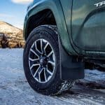 All-Terrain Tire on Rugged Winter Terrain.