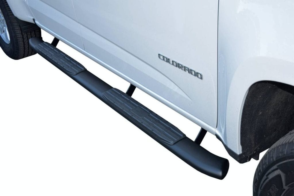 High-quality side step for Colorado trucks at Camp & Cruise.