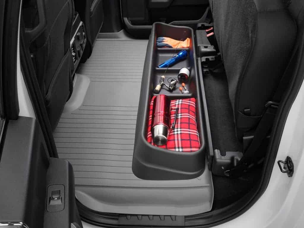 Versatile car trunk with organized tools and accessories for on-the-go repairs.