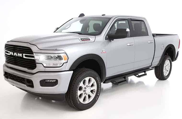 High-quality Ram pickup truck at Camp & Cruise, ideal for automotive enthusiasts.
