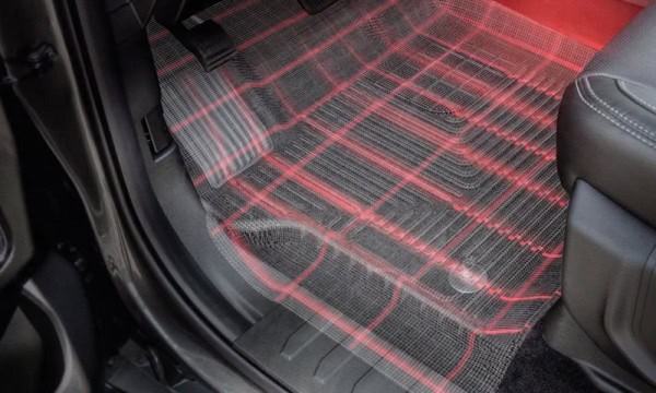 All-weather car floor mats for enhanced vehicle protection and comfort.