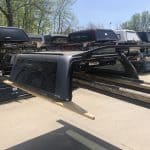 Custom truck bed cover and canopy for outdoor sports gear at Camp & Cruise.