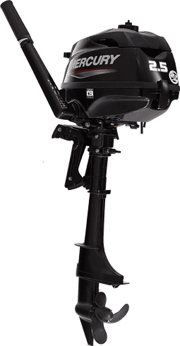 Compact and powerful Mercury 25 HP outboard engine for boats. Reliable marine propulsion for fishing and recreation.