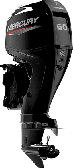 High-performance Mercury 60 HP outboard motor for fishing and boating. Reliable marine engine for sale.