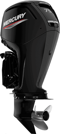 High-performance Mercury 75 HP outboard motor for boats and watercraft. Exceptional power and durability.