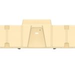 Durable indoor basketball court flooring at Camp & Cruise with professional-grade wood surface.