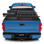 Durable roof rack and cargo management accessories for Toyota Tundra trucks.