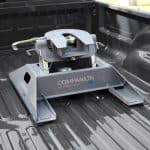 Heavy-duty trailer hitch for trucks at Camp & Cruise. Perfect for towing and hauling needs.
