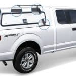 Versatile pickup truck with sports accessories, ideal for outdoor activities.