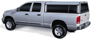 High-quality pickup truck featuring a durable truck cap for versatile storage and rugged performance.