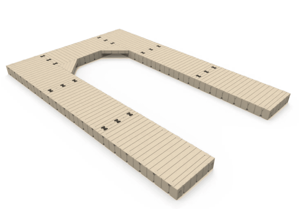 Outdoor sports court flooring, durable wooden deck tiles for fitness & recreation. Perfect for gyms and sports venues.