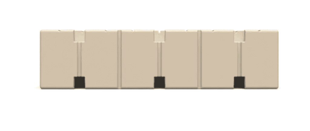 Large beige modular sports storage unit ideal for organizing sports gear.