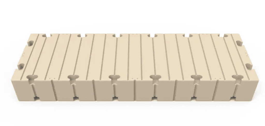 Durable, interlocking outdoor sports mats ideal for Camp & Cruise basketball courts and recreational areas.