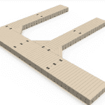 Durable modular outdoor sports flooring for versatile sports activities at Camp & Cruise.