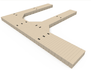 High-quality interlocking basketball court tiles for sports center flooring.
