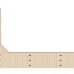 Durable wooden sports storage rack for gym, sports centers, and fitness facilities.