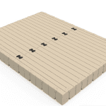 Interlocking wooden gym floor tile for sports and fitness centers. Durable, easy to install, and maintenance-friendly.