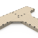 High-quality modular game table for sports and recreational activities at Camp & Cruise.