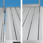 High-quality metal roofing installation at Camp & Cruise.