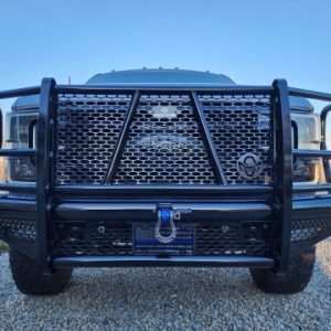 High-quality custom off-road vehicle grille guard for enhanced protection.