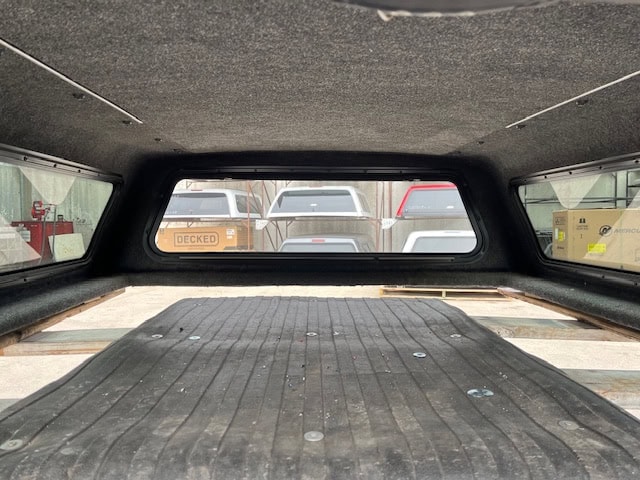 Truck bed cover for F150 with color code YZ N4205746.
