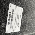 Vehicle part label with serial number and specifications for Chevy HD 98".
